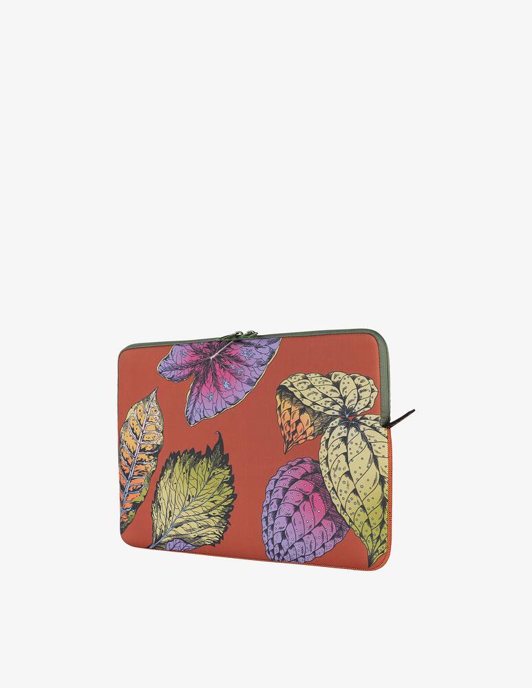 rinascente Tucano Sleeve Schizzo Foglie Custodia Mb 16" Arancio