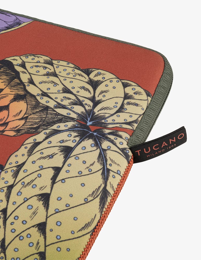 Tucano Custodia Sleeve Schizzo Foglie Mb 16" Arancio - immagine 4 Tucano Custodia Sleeve Schizzo Foglie Mb 16" Arancio - immagine 4