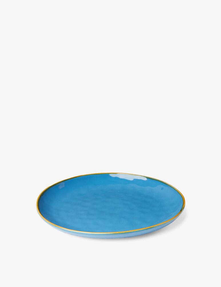 rinascente Rose&Tulipani Concerto Round Platter - Blue