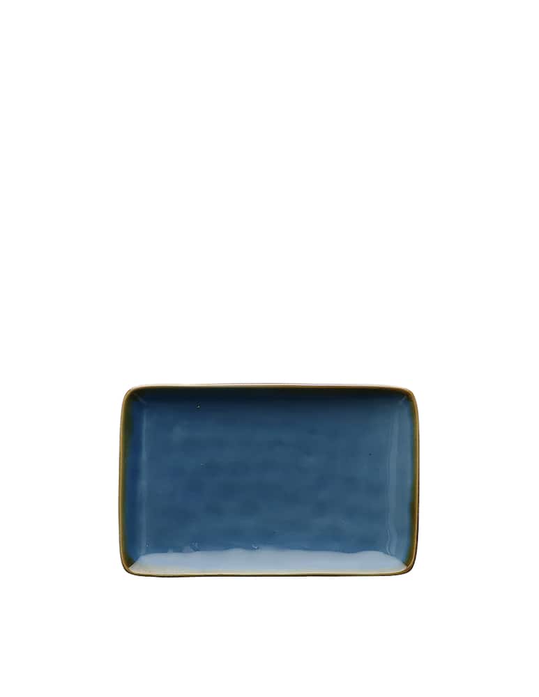 Rose&Tulipani Tray Concerto Rectangular - Blue - picture 1 Rose&Tulipani Tray Concerto Rectangular - Blue - picture 1