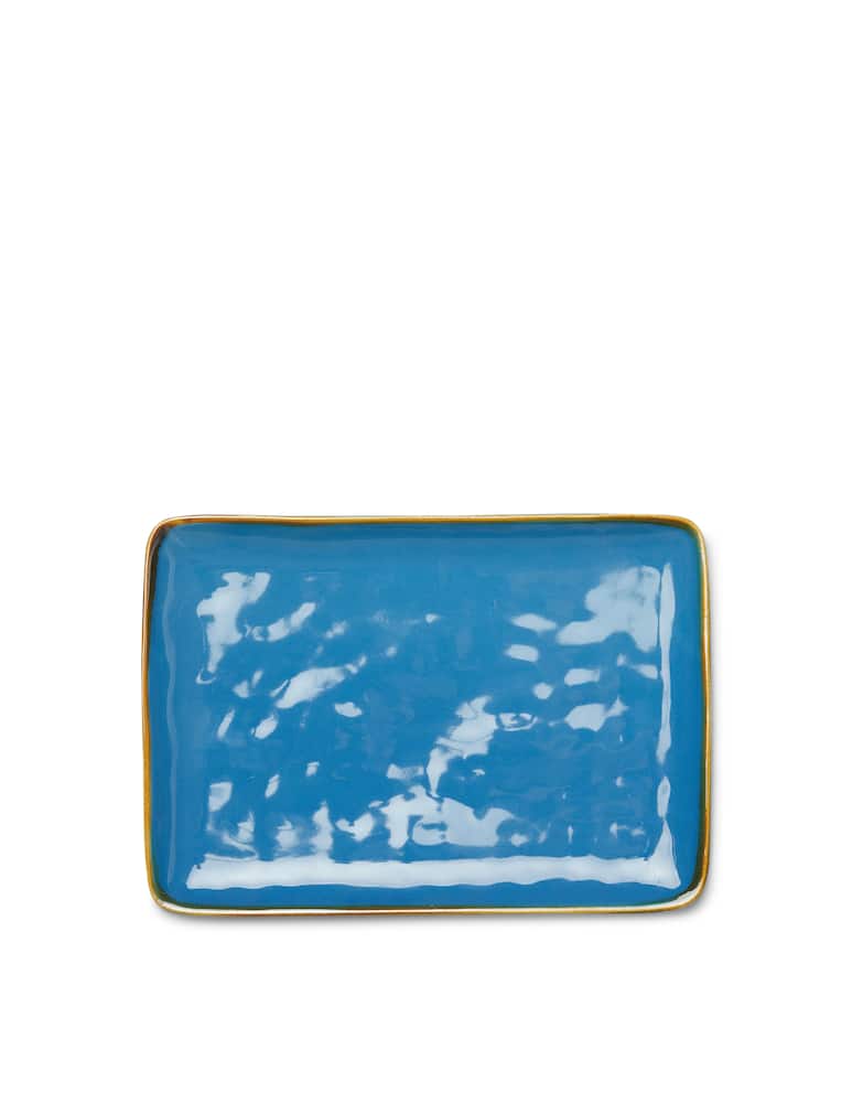 Rose&Tulipani Tray Concerto Rectangular - Blue - picture 1 Rose&Tulipani Tray Concerto Rectangular - Blue - picture 1
