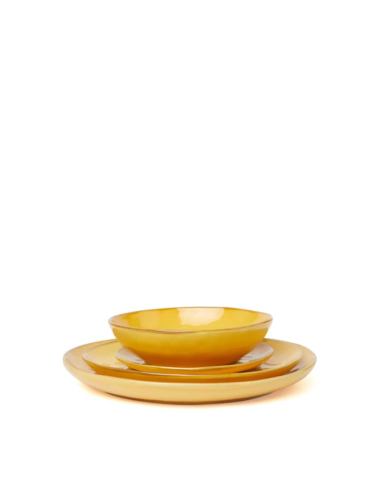 Rose&Tulipani Round Platter Concerto - Yellow - picture 3 Rose&Tulipani Round Platter Concerto - Yellow - picture 3