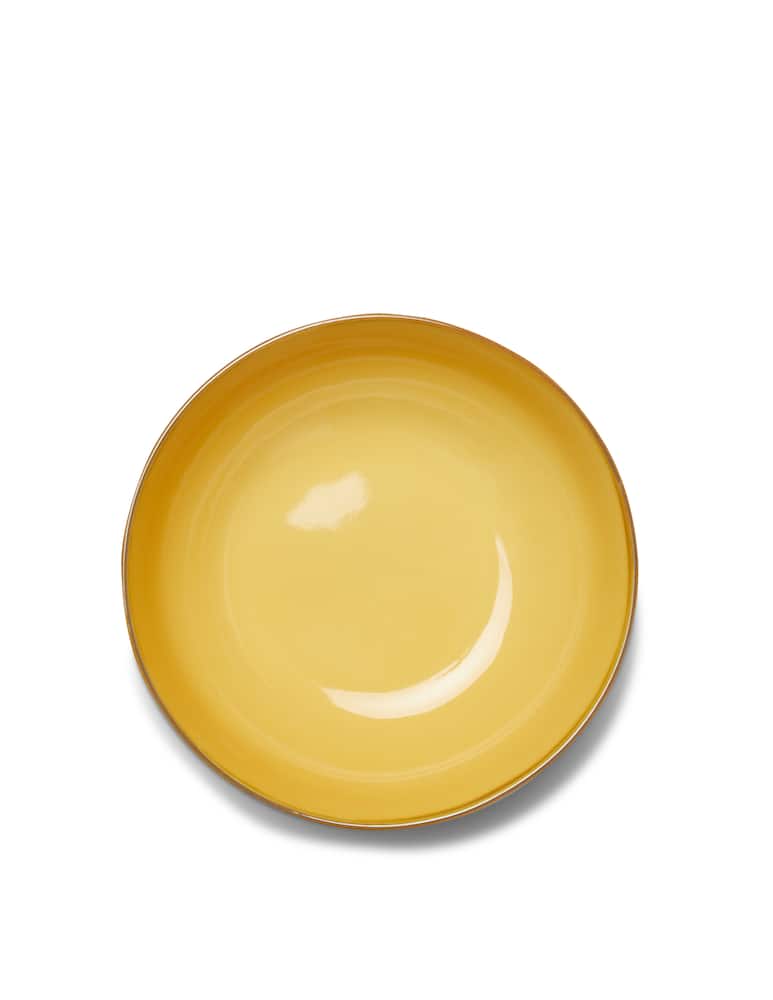 Rose&Tulipani Concerto Salad Bowl - Yellow - picture 1 Rose&Tulipani Concerto Salad Bowl - Yellow - picture 1
