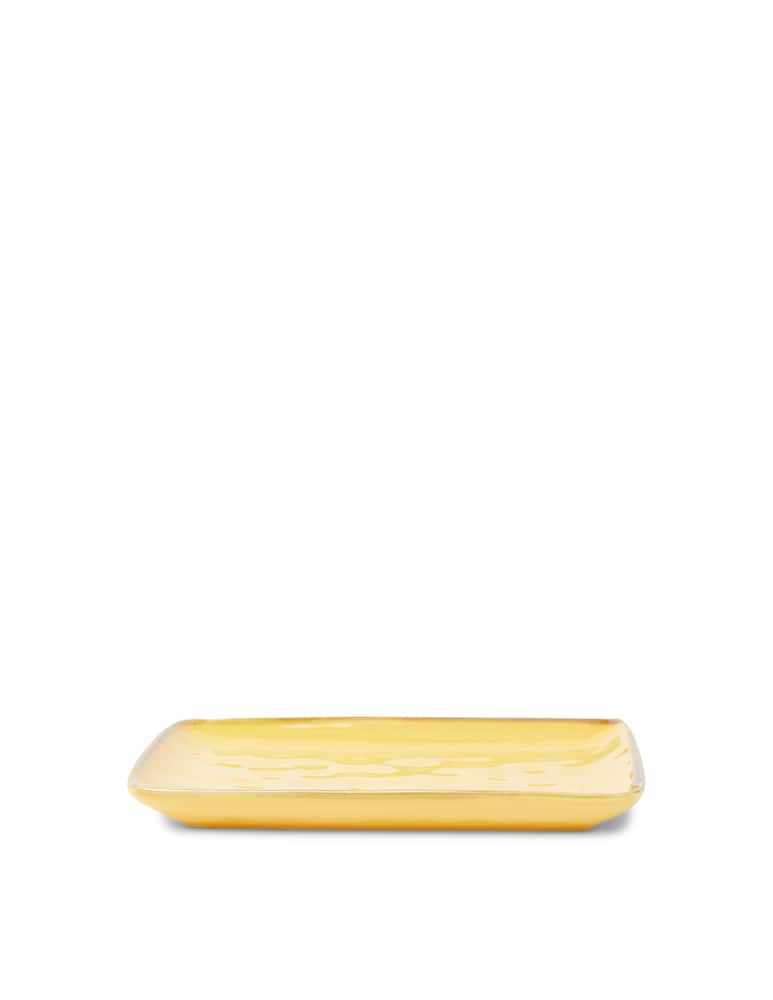 rinascente Rose&Tulipani Concerto Rectangular Tray - Yellow