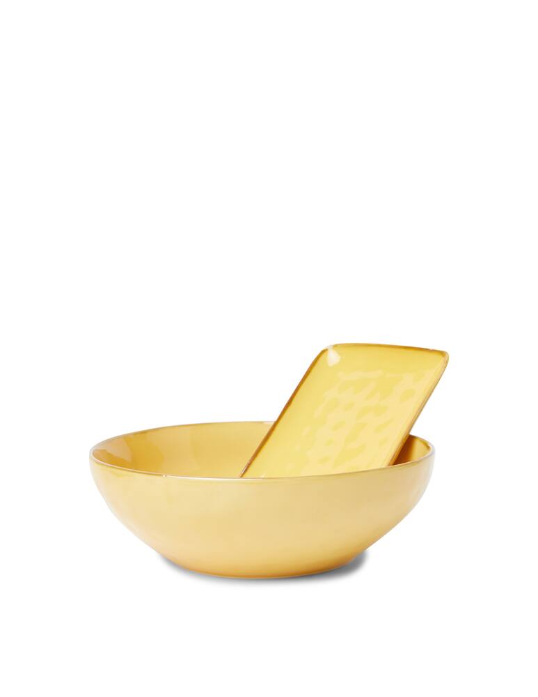 rinascente Rose&Tulipani Concerto Rectangular Tray - Yellow