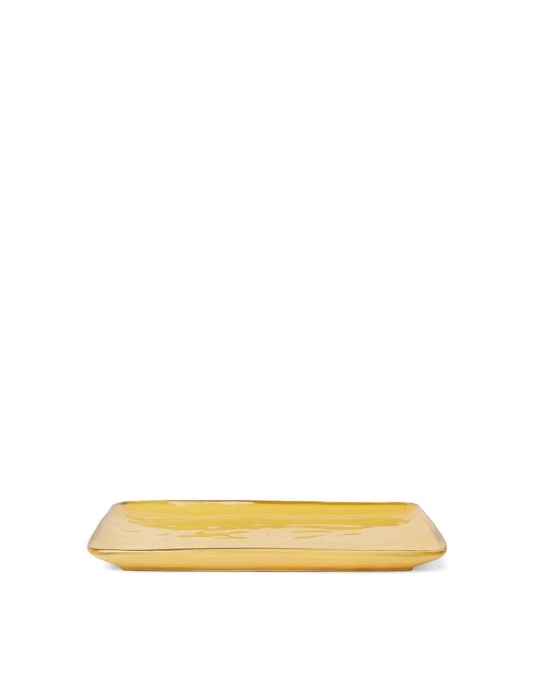 rinascente Rose&Tulipani Concerto Rectangular Tray - Yellow