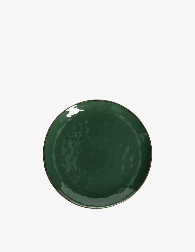 rinascente Rose&Tulipani Concerto Verde Bosco Round Platter 32 Cm - Green