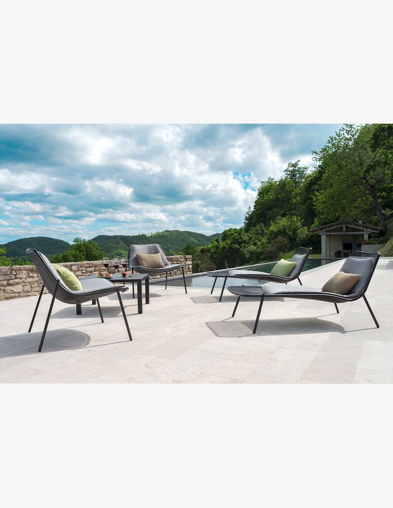 rinascente Emu Round Coffee Table - Black