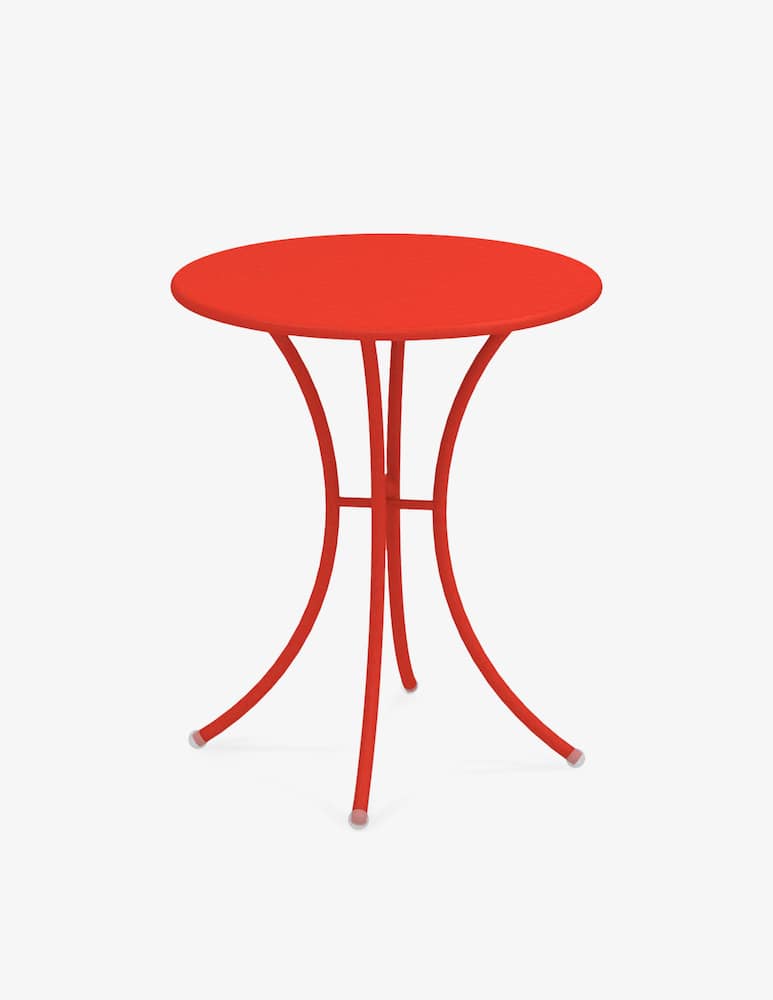 rinascente Emu Pigalle Tavolo Tondo 2 Posti - Rosso