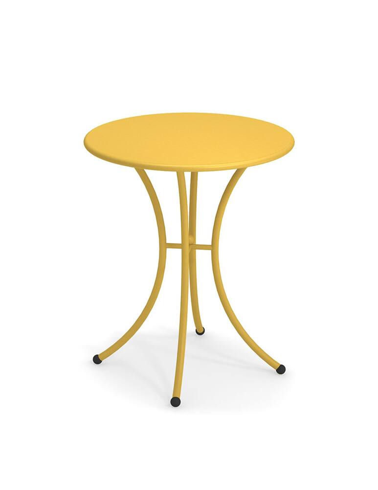 rinascente Emu Tavolo Tondo 2 Posti - Giallo