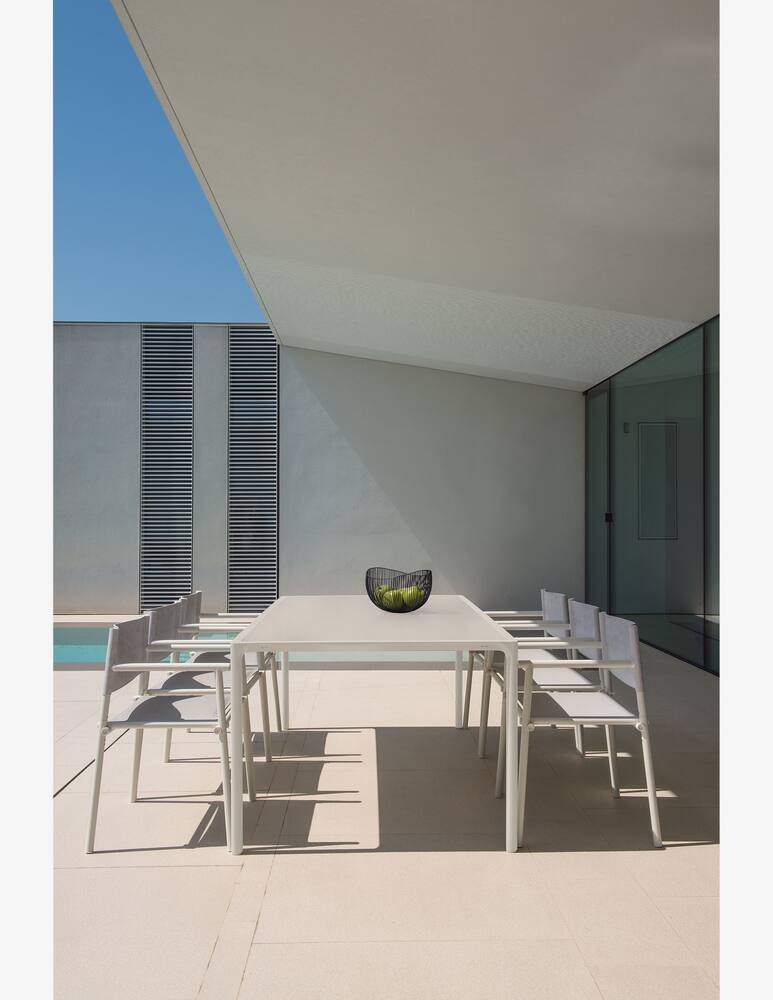 rinascente Emu Terramare Tavolo Rettangolare 8 Posti - Bianco