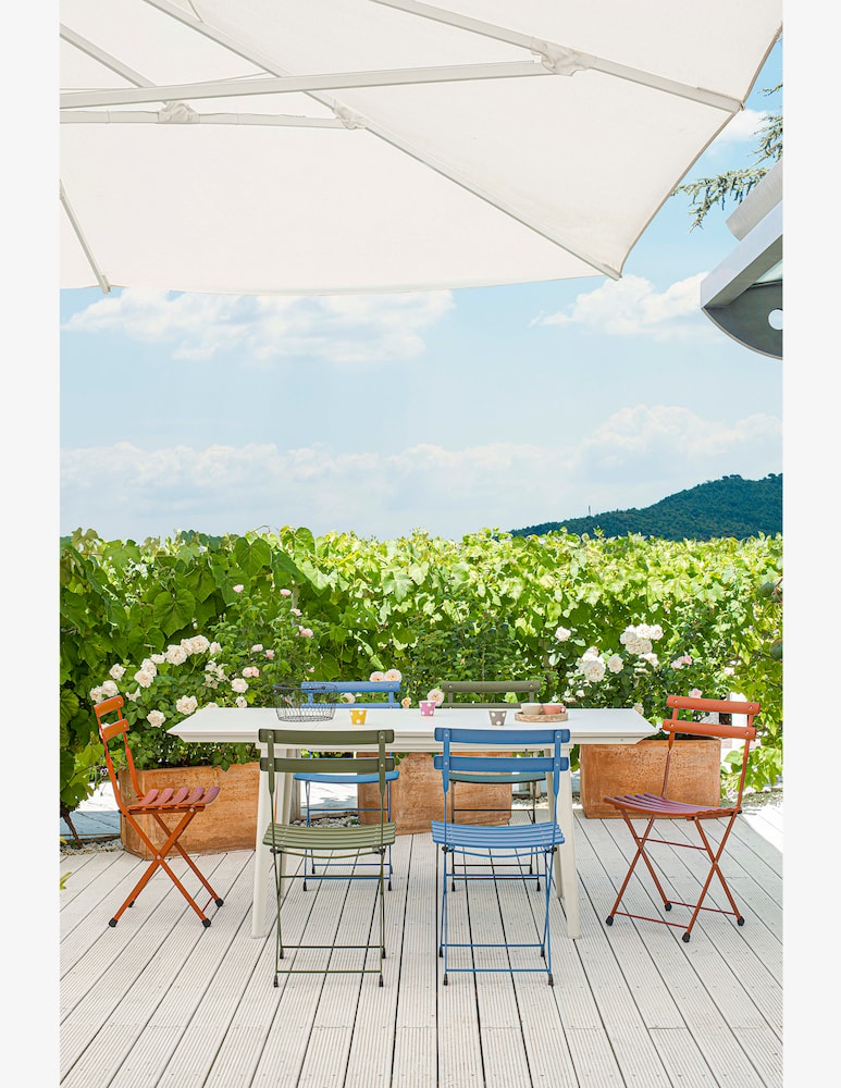 rinascente Emu 4/6+2 Seats Balcony Extensible Table - White