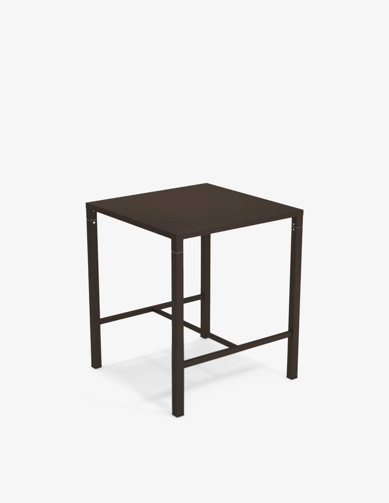 rinascente Emu Nova Tavolo Alto Quadrato 4 Posti - Marrone