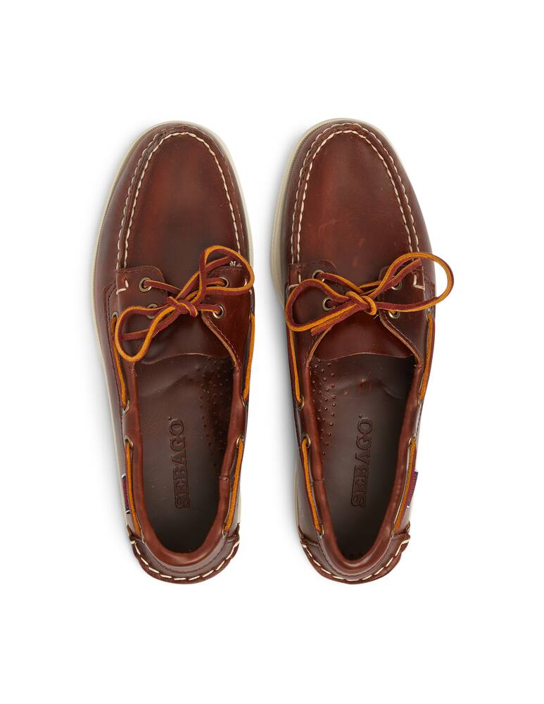 rinascente Sebago Scarpe da barca docksides portland in pelle cerata