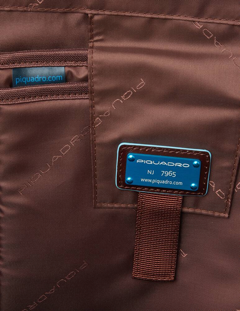 rinascente Piquadro Small size computer backpack with tablet compartment - Brown