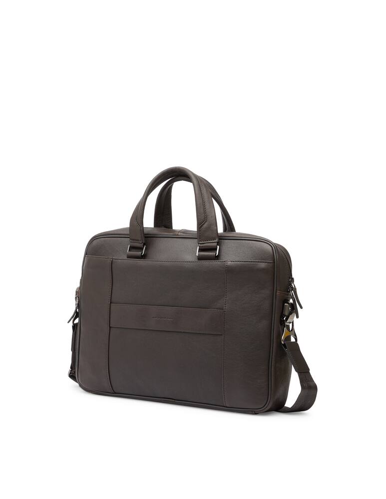 rinascente Piquadro Borsa sottile porta computer e porta tablet - marrone