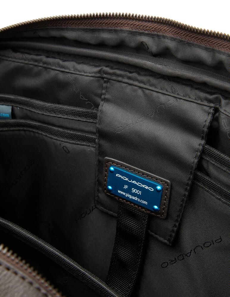 rinascente Piquadro Borsa sottile porta computer e porta tablet - marrone