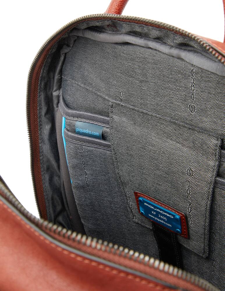 rinascente Piquadro Zaino porta PC/tablet portabottiglia portaombrello - marrone