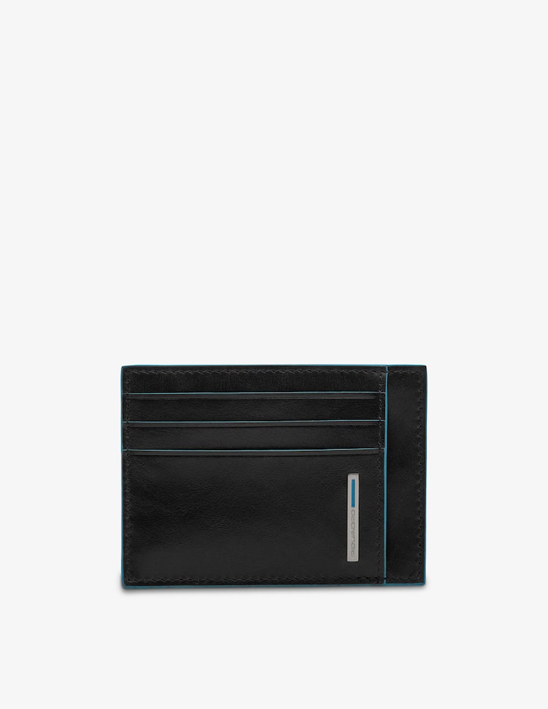 Piquadro Porta carte di credito in pelle - immagine 1 Piquadro Porta carte di credito in pelle - immagine 1