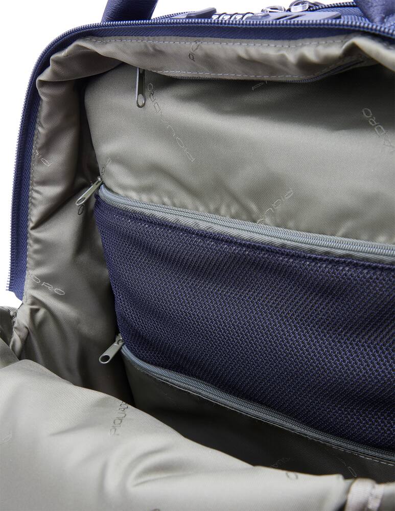 rinascente Piquadro Zaino fast-check porta PC/tablet placca USB e RFID - Blu