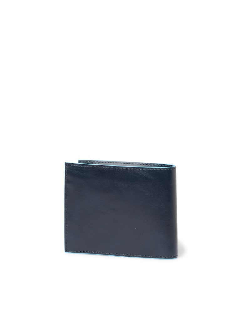 rinascente Piquadro Portafoglio con portamonete e porta carte - blu