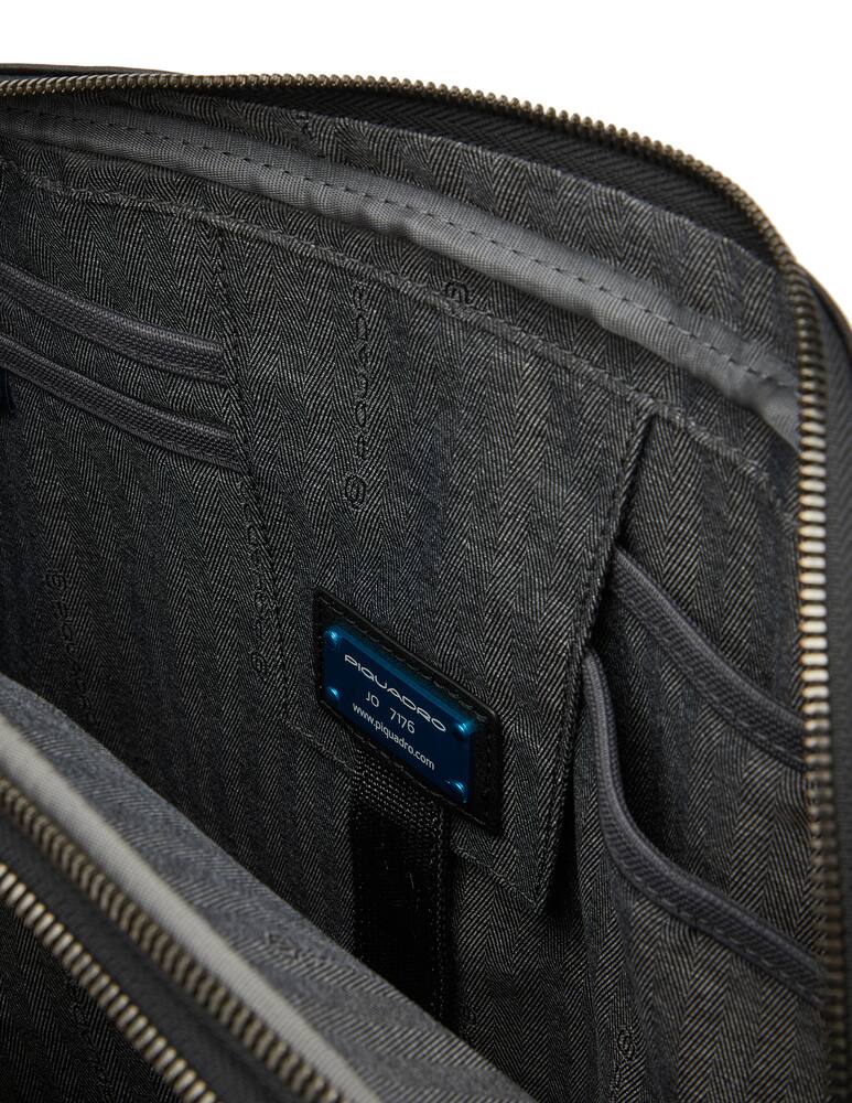 rinascente Piquadro Cartella a due manici porta computer e porta tablet - Nero