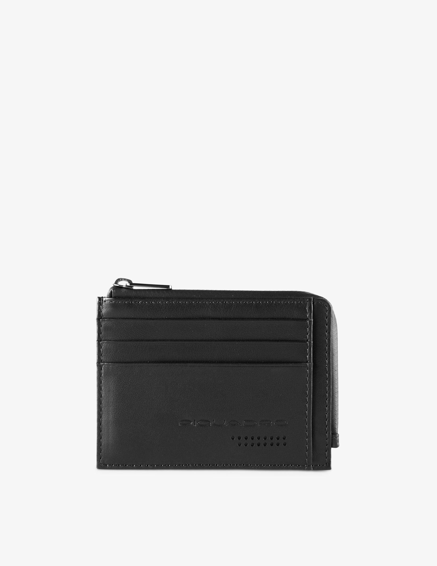 Shop Piquadro Urban Zipper coin pouch on Rinascente