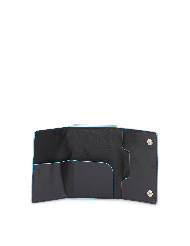 rinascente Piquadro Wallet with removable document facility and RFID anti-fraud