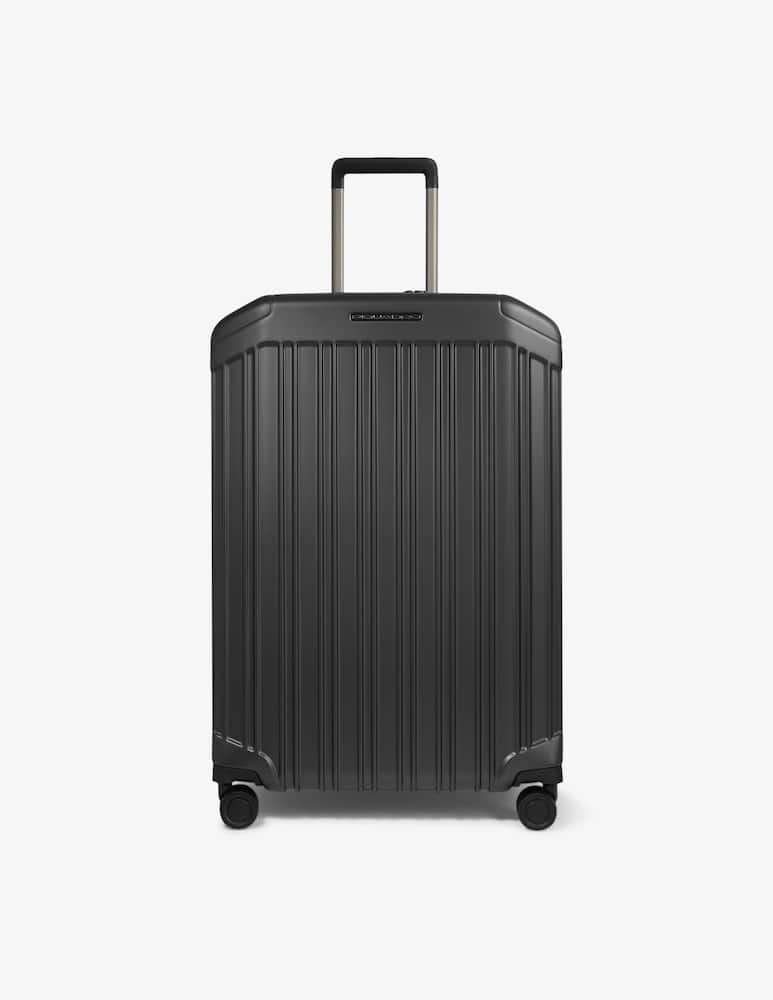 rinascente Piquadro Large 4-Wheel Trolley In Polycarbonate Expandable