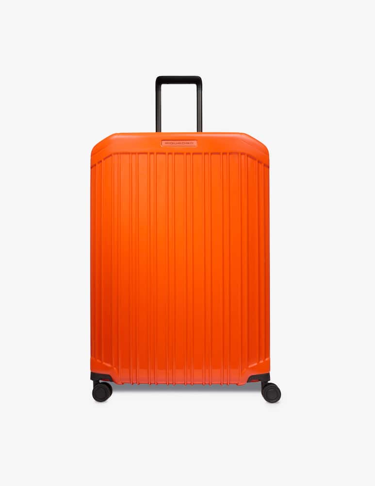 rinascente Piquadro Trolley large 4 ruote in policarbonato exp