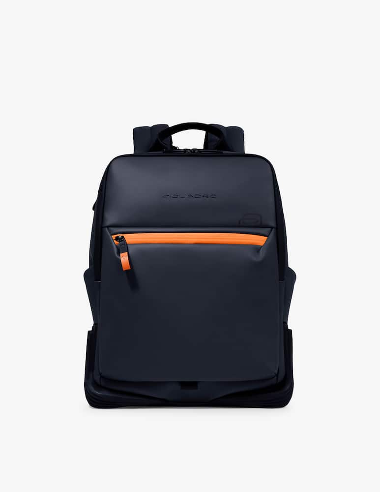 rinascente Piquadro Fabric Backpack For 14'' Laptop, 2 Compartments