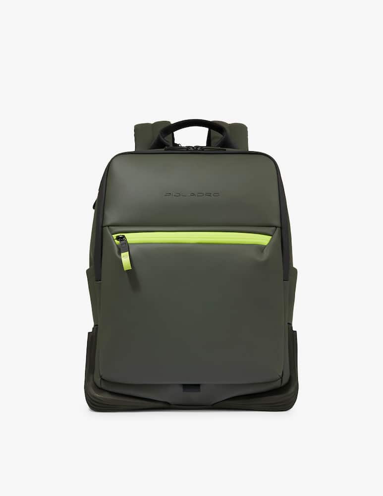 rinascente Piquadro Fabric Backpack For 14'' Laptop, 2 Compartments