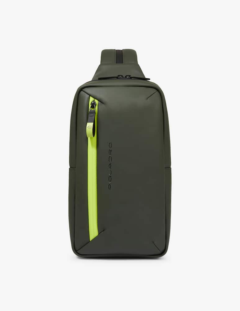 rinascente Piquadro Fabric Single-Strap Bag