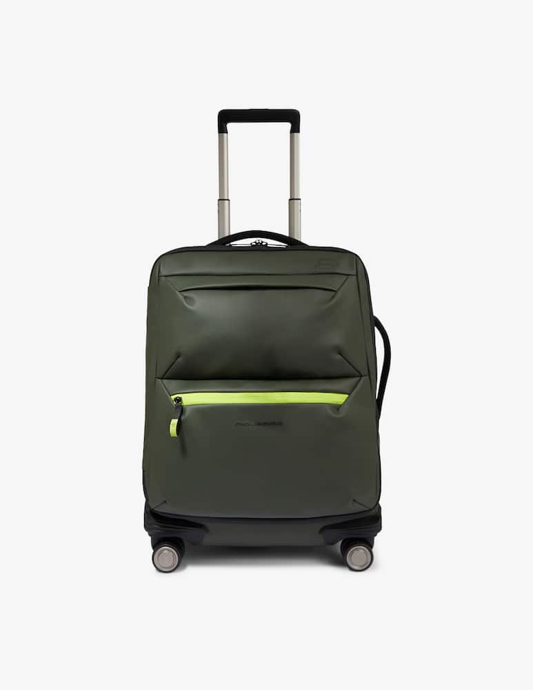 Piquadro Slim Cabin Luggage 4 Ruote In Tessuto - immagine 1 Piquadro Slim Cabin Luggage 4 Ruote In Tessuto - immagine 1