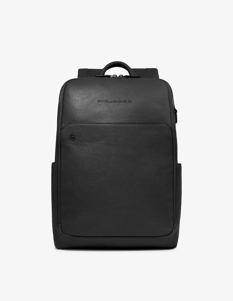 Piquadro Leather backpack for PC 14'' - picture 1 Piquadro Leather backpack for PC 14'' - picture 1