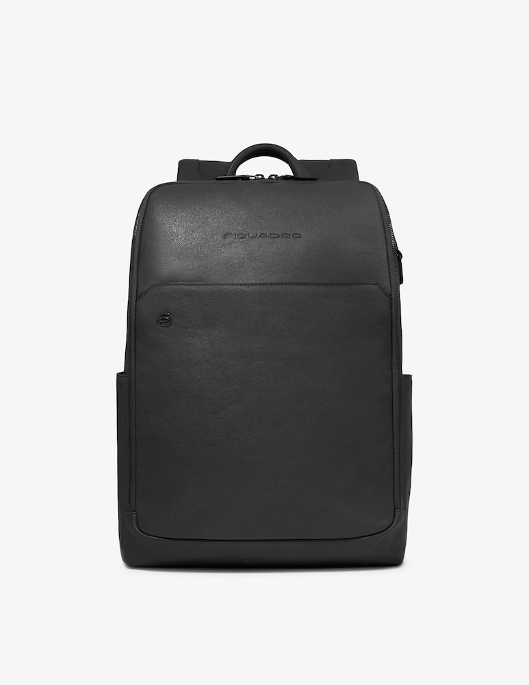 Piquadro Zaino in pelle porta PC 15,6'' con fast check - immagine 1 Piquadro Zaino in pelle porta PC 15,6'' con fast check - immagine 1