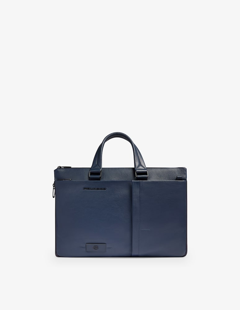 rinascente Piquadro Russel Leather Laptop And Ipad® Bag