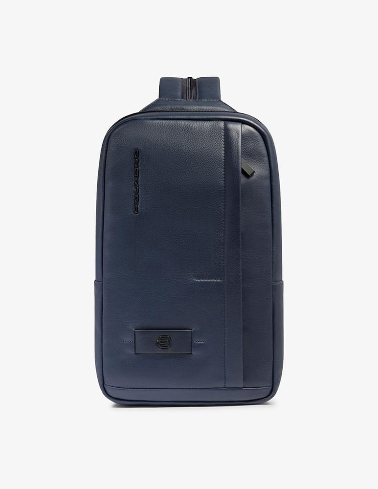 Piquadro Zaino Monospalla Uomo In Pelle Porta Ipad® - immagine 1 Piquadro Zaino Monospalla Uomo In Pelle Porta Ipad® - immagine 1