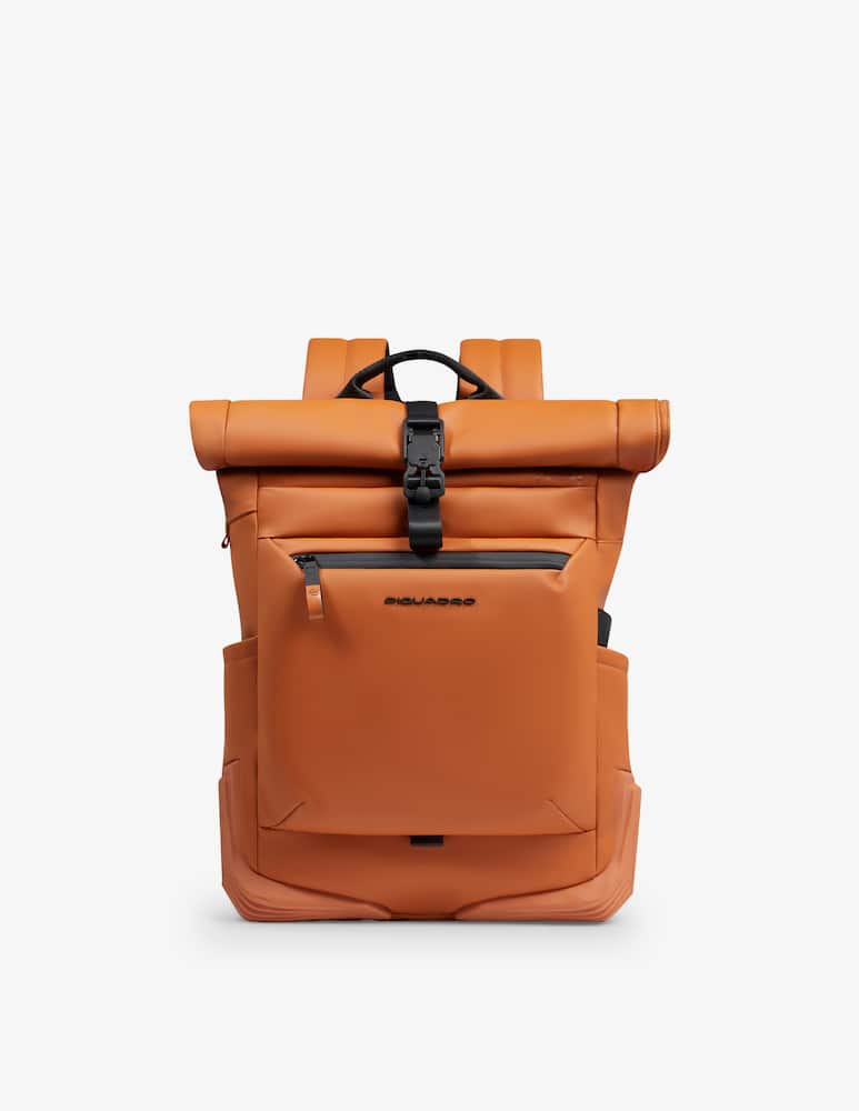 rinascente Piquadro Corner 2.0 Roll-Top Backpack For Pc And Ipad® With Strap