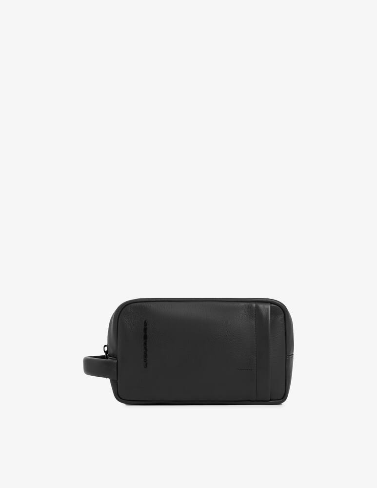 rinascente Piquadro Leather Toiletry Bag