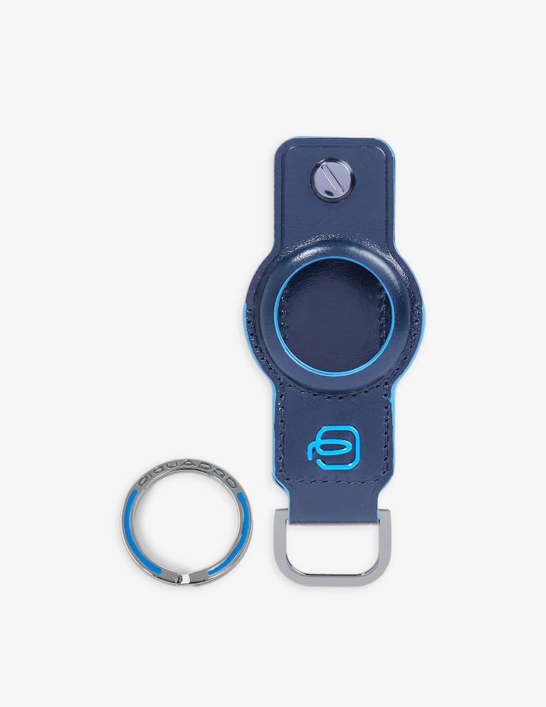 rinascente Piquadro Leather Travel Document Holder For Smart Tag