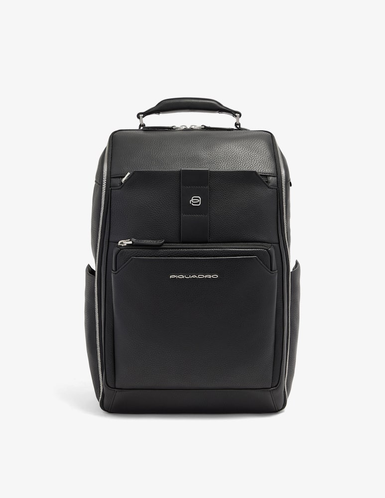 Piquadro Zaino Porta Pc 15,6'' In Pelle - immagine 1 Piquadro Zaino Porta Pc 15,6'' In Pelle - immagine 1