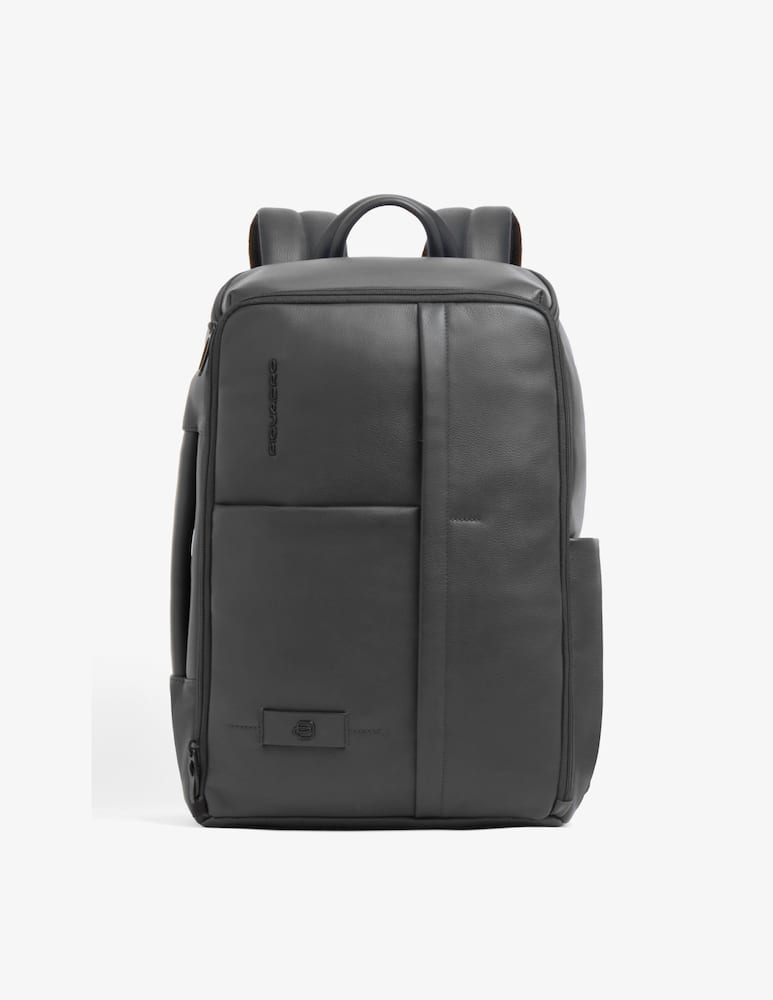 rinascente Piquadro 15.6" Leather Laptop Backpack With Expansion_Pro