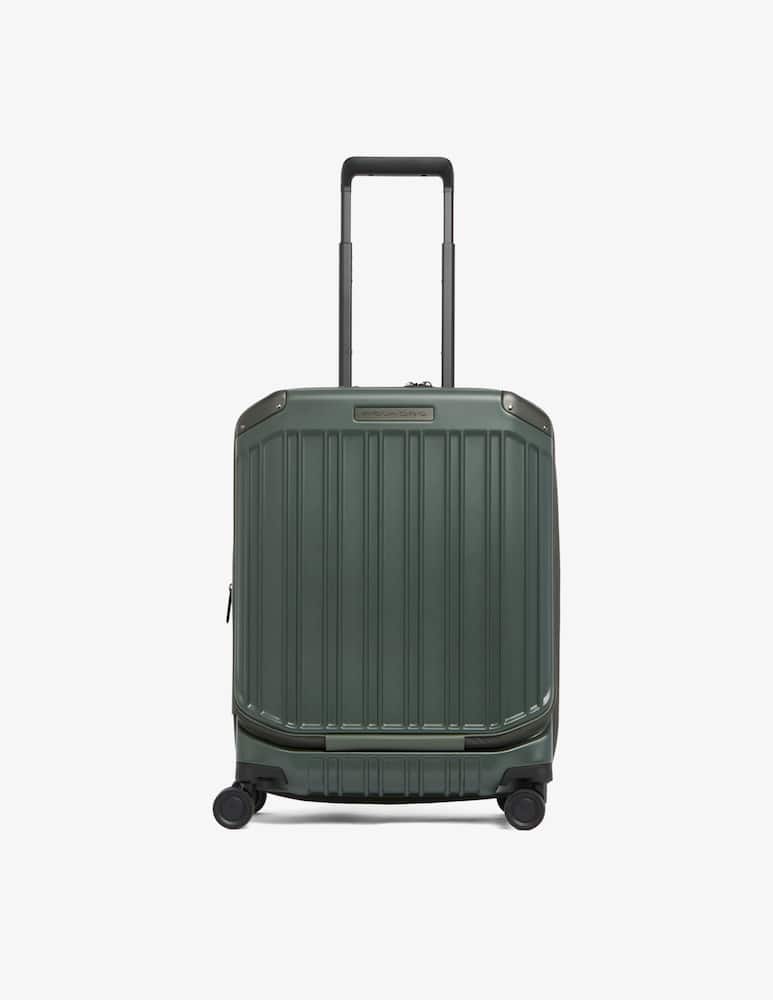 rinascente Piquadro Trolley Cabin Front Middle Open 4 Ruote Esp