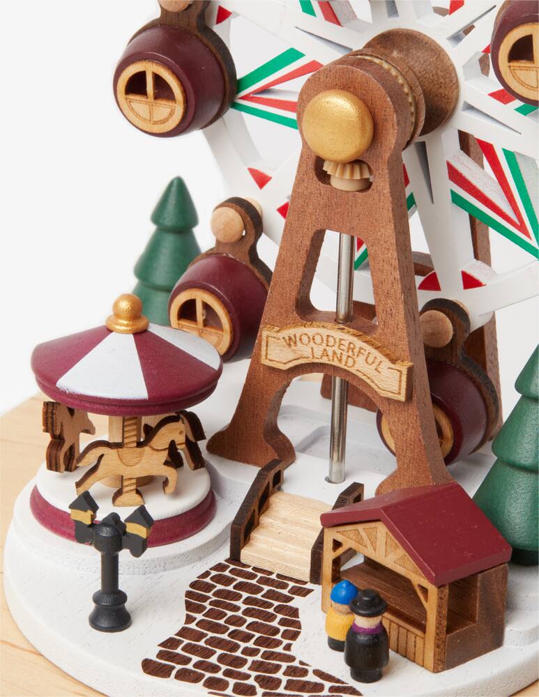 rinascente Wonderful Life Carillon lux mercatini c/giostra - multicolor