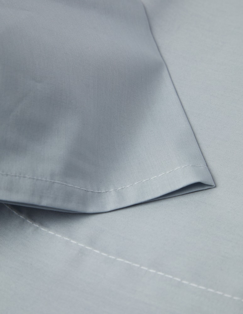 rinascente Somma Origami lenzuolo matr. percalle puro cotone - blu