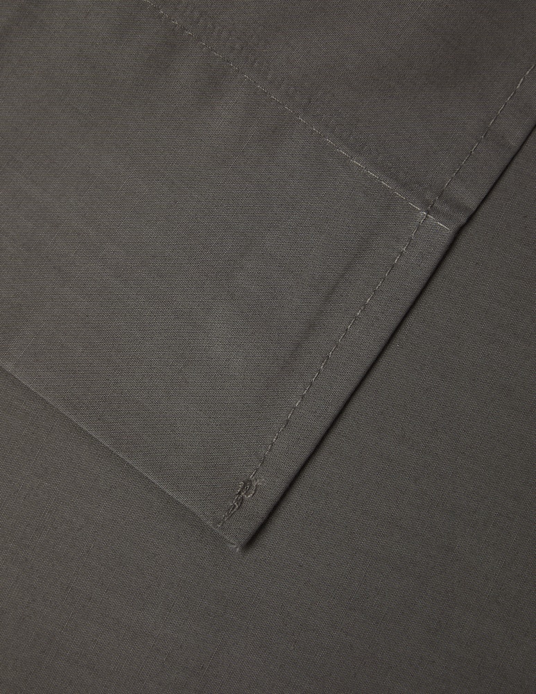 rinascente Somma Origami lenzuolo matr. percalle puro cotone - grigio