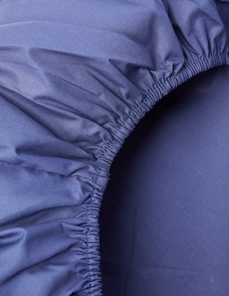 rinascente Somma Origami bed sheet cotton percale - blue