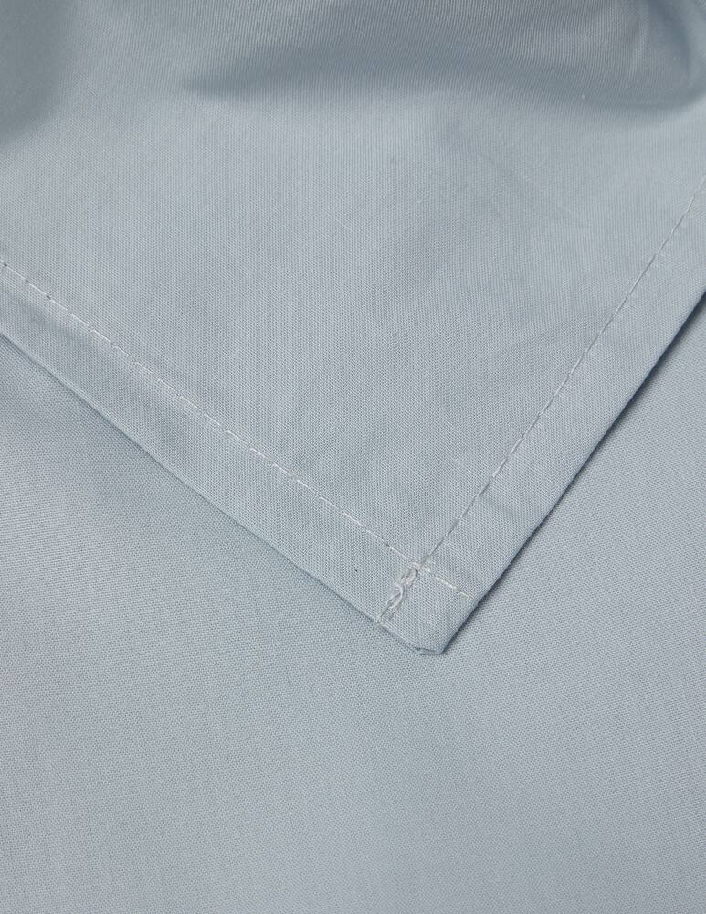 rinascente Somma Origami copripiumino sing. in percalle di puro cotone - blu