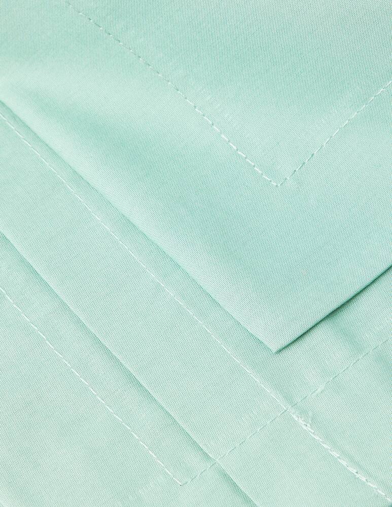 rinascente Somma Origami pillow case cotton percale - green